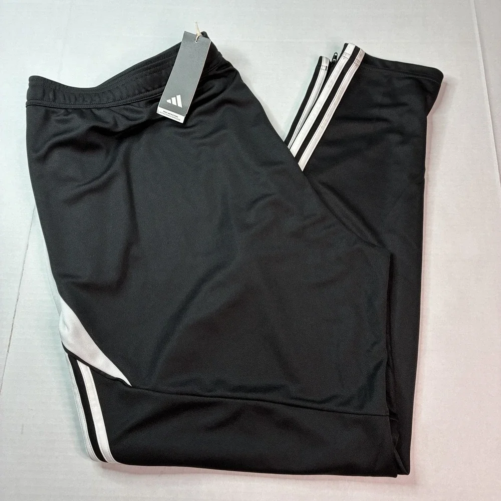 Adidas Men's Tiro 24 Training Soccer Track Jogger Pants Size 3XLT Black IP1952